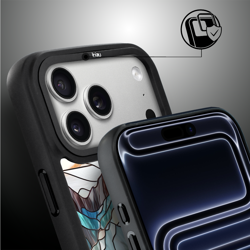 Etui do iPhone 17 Pro Max IBIZU DropGuard Matt z MagSafe, Barwy Szkła, Górski potok ip 17 pro-5