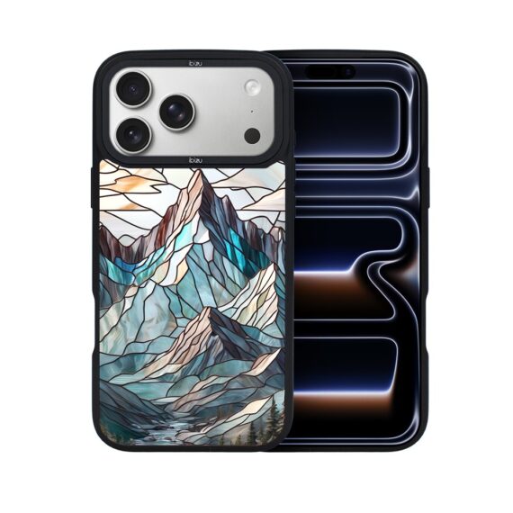 Etui do iPhone 17 Pro Max IBIZU DropGuard Matt z MagSafe, Barwy Szkła, Górski potok ip 17 pro