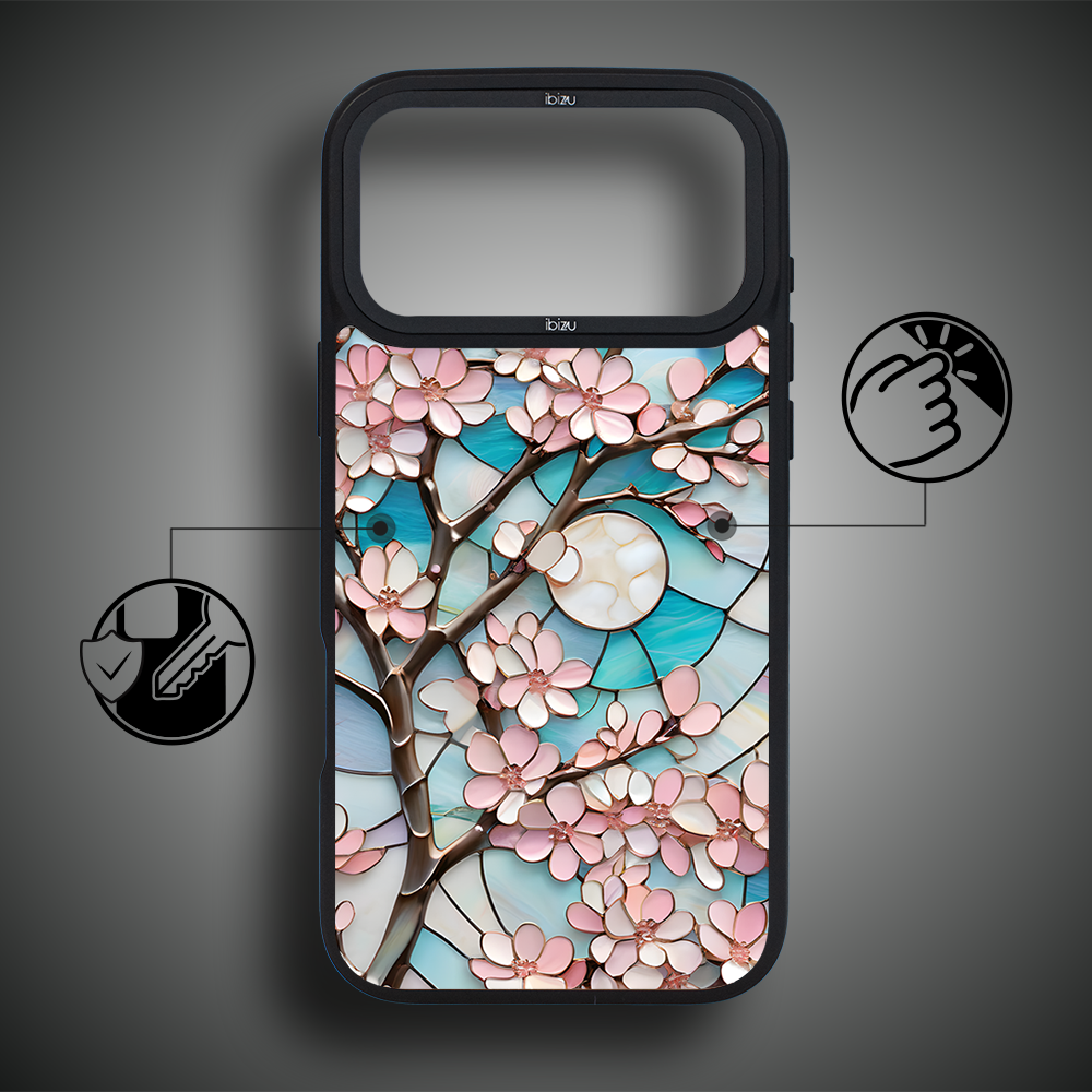 Etui do iPhone 17 Pro Max IBIZU DropGuard Matt z MagSafe, Barwy Szkła, Księżycowa Wiśnia ip 17 pro-05