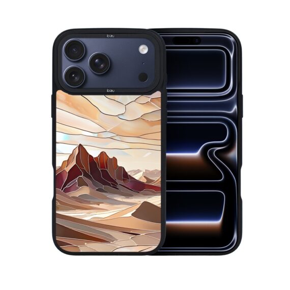 Etui do iPhone 17 Pro Max IBIZU DropGuard Matt z MagSafe, Barwy Szkła, Pustynny spokój ip 17 pro-07