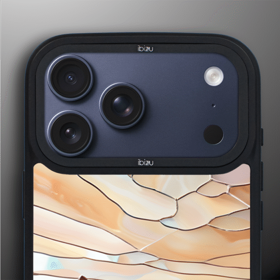 Etui do iPhone 17 Pro Max IBIZU DropGuard Matt z MagSafe, Barwy Szkła, Pustynny spokój ip 17 pro