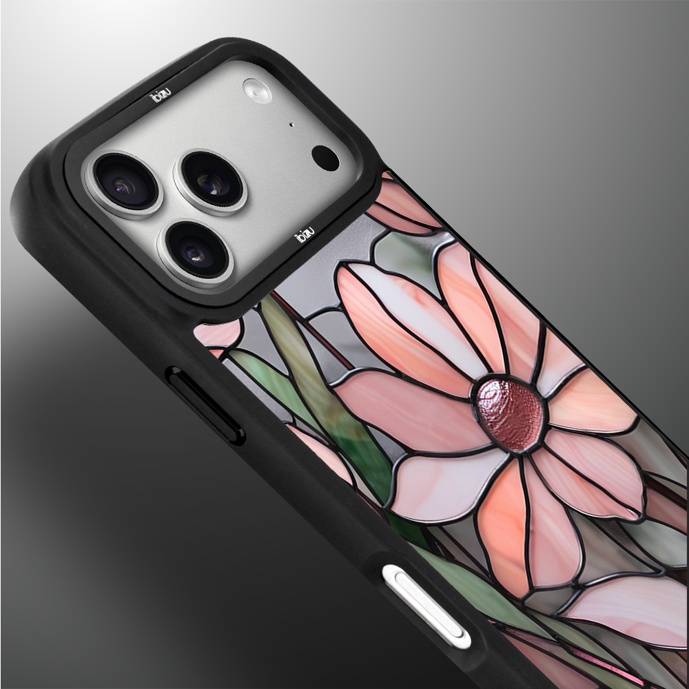 Etui do iPhone 17 Pro Max IBIZU DropGuard Matt z MagSafe, Barwy Szkła, Różowa Magnolia ip 17 pro-4