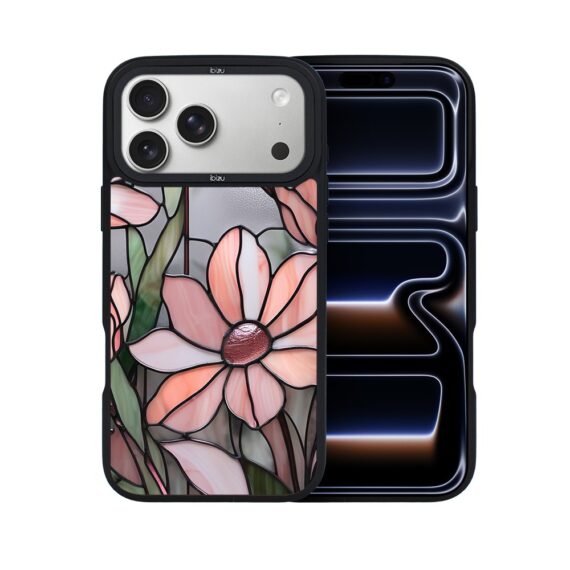 Etui do iPhone 17 Pro Max IBIZU DropGuard Matt z MagSafe, Barwy Szkła, Różowa Magnolia ip 17 pro