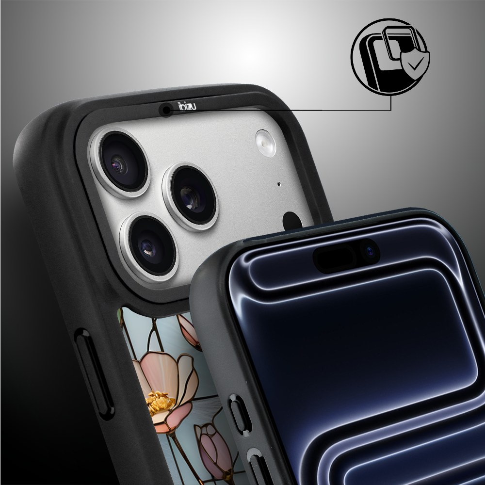 Etui do iPhone 17 Pro Max IBIZU DropGuard Matt z MagSafe, Barwy Szkła, Szept kwiatów polnych ip 17 pro-5