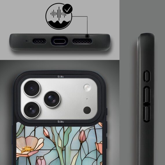 Etui do iPhone 17 Pro Max IBIZU DropGuard Matt z MagSafe, Barwy Szkła, Szept kwiatów polnych ip 17 pro-6