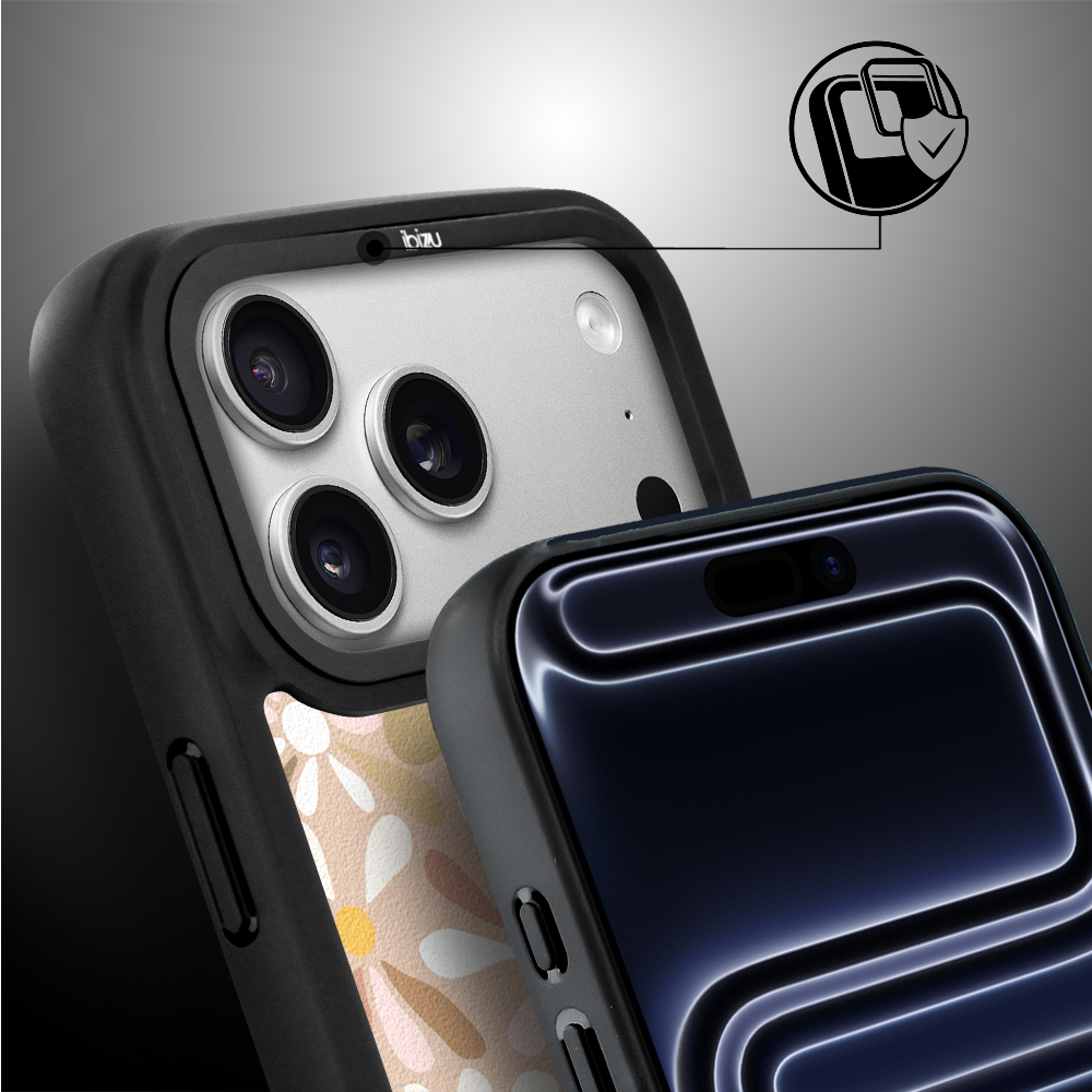Etui do iPhone 17 Pro Max IBIZU DropGuard Matt z MagSafe, Boho, Kwiatowa łąka ip 17 pro-5