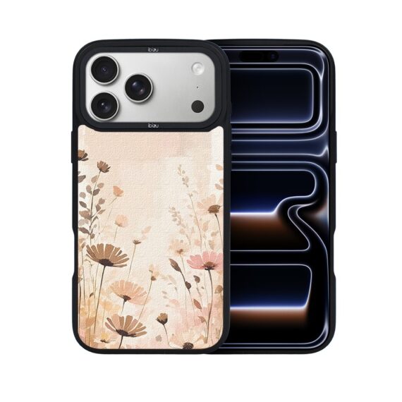 Etui do iPhone 17 Pro Max IBIZU DropGuard Matt z MagSafe, Boho, Kwiaty Vintageip 17 pro