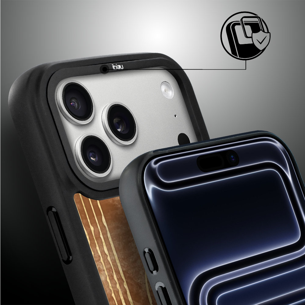 Etui do iPhone 17 Pro Max IBIZU DropGuard Matt z MagSafe, Boho, Piaskowy labirynt ip 17 pro-5