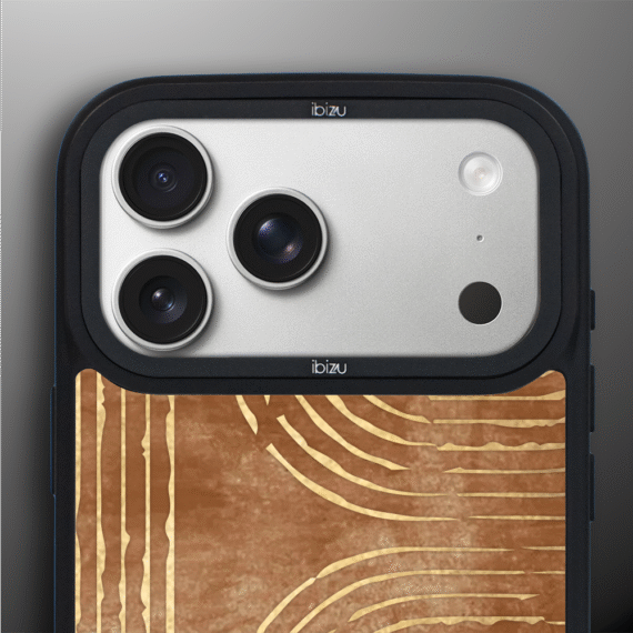 Etui do iPhone 17 Pro Max IBIZU DropGuard Matt z MagSafe, Boho, Piaskowy labirynt ip 17 pro-7