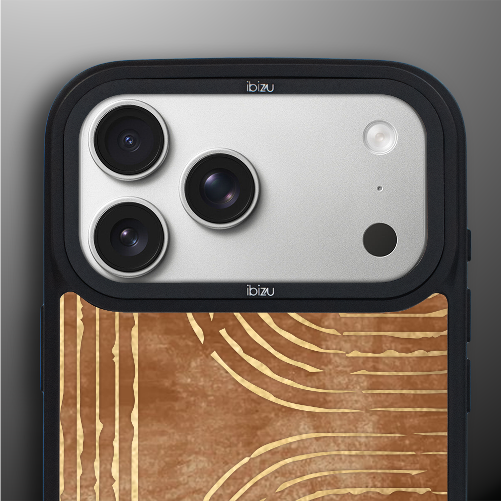 Etui do iPhone 17 Pro Max IBIZU DropGuard Matt z MagSafe, Boho, Piaskowy labirynt ip 17 pro-7