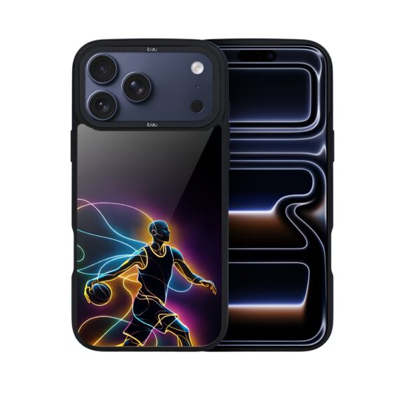 Etui do iPhone 17 Pro Max IBIZU DropGuard Matt z MagSafe, #ElectroMove, Duch Koszykówki ip 17 pro-7