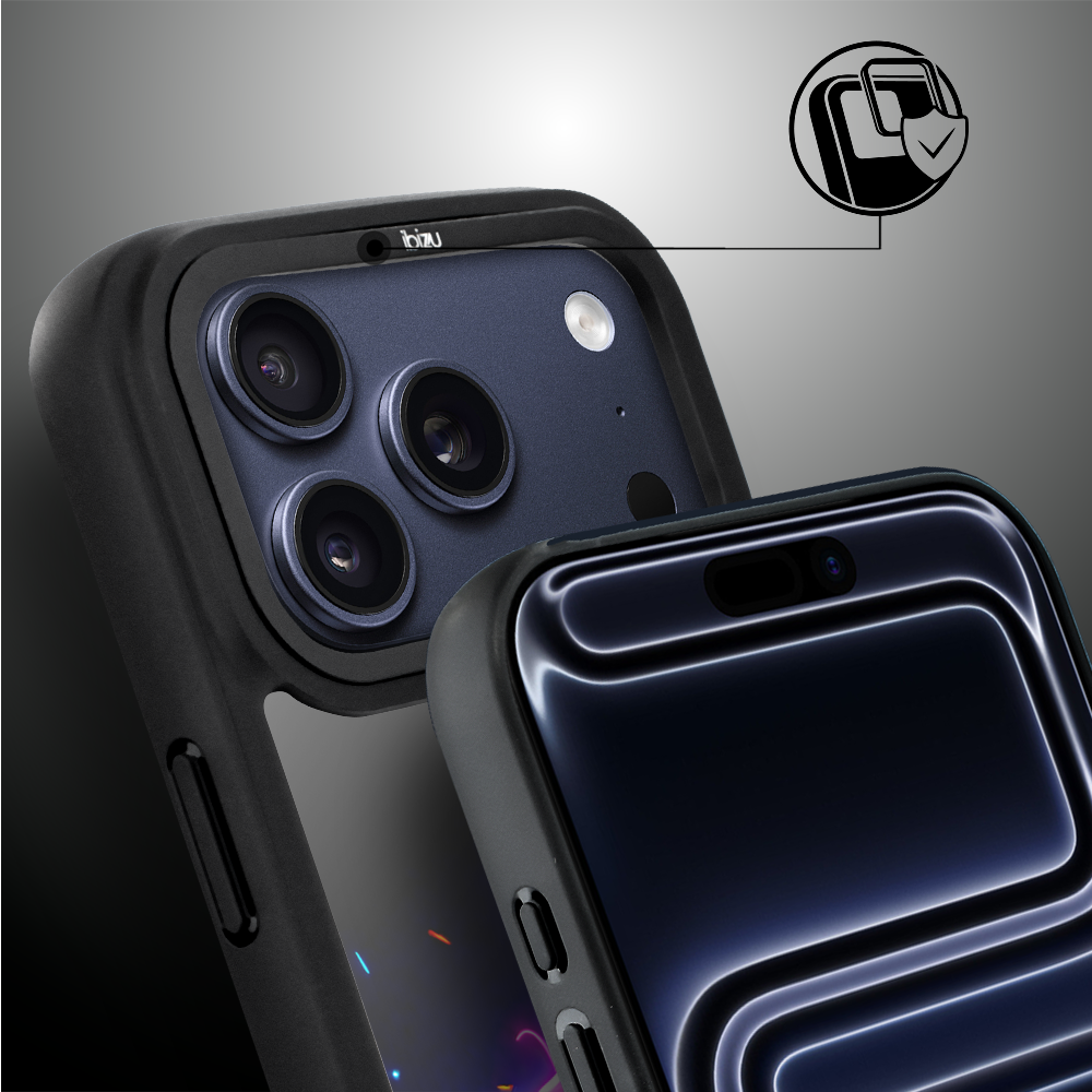 Etui do iPhone 17 Pro Max IBIZU DropGuard Matt z MagSafe, #ElectroMove, Jest moc ip 17 pro-5