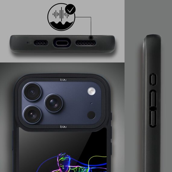 Etui do iPhone 17 Pro Max IBIZU DropGuard Matt z MagSafe, #ElectroMove, Moc football'u ip 17 pro-6