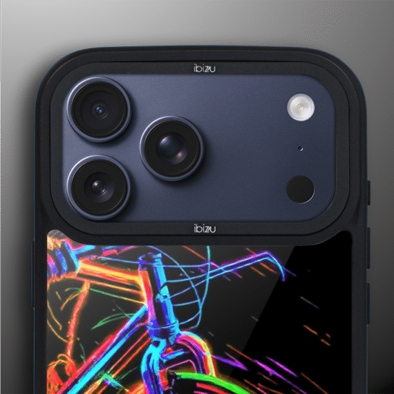 Etui do iPhone 17 Pro Max IBIZU DropGuard Matt z MagSafe, #ElectroMove, Rowerowa wibracja ip 17 pro