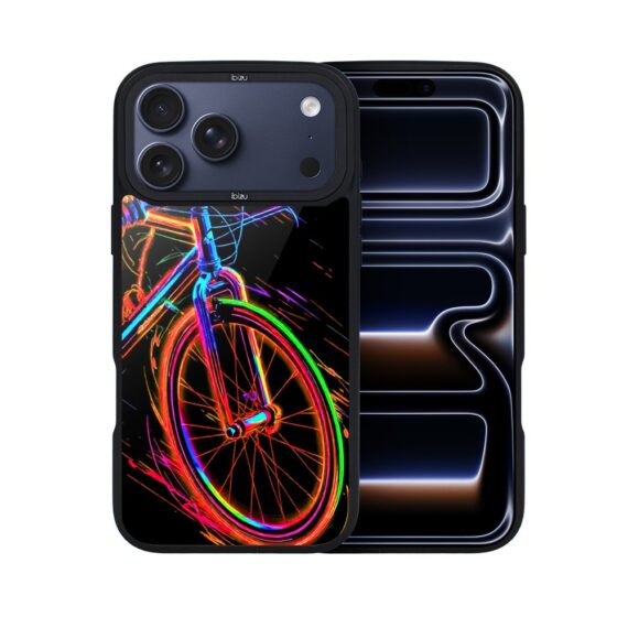 Etui do iPhone 17 Pro Max IBIZU DropGuard Matt z MagSafe, #ElectroMove, Rowerowa wibracja ip 17 pro-7