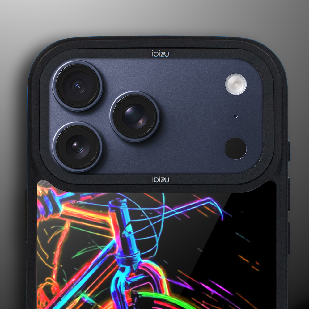 Etui do iPhone 17 Pro Max IBIZU DropGuard Matt z MagSafe, #ElectroMove, Rowerowa wibracja ip 17 pro