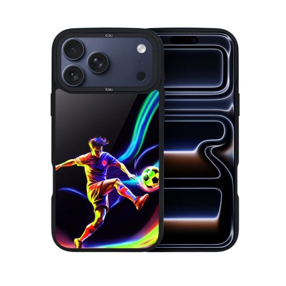 Etui do iPhone 17 Pro Max IBIZU DropGuard Matt z MagSafe, #ElectroMove, W rytmie piłki nożnej ip 17 pro