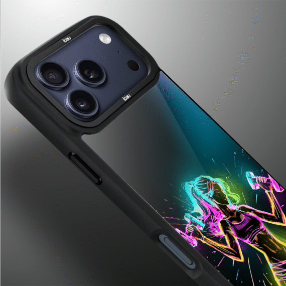 Etui do iPhone 17 Pro Max IBIZU DropGuard Matt z MagSafe, #ElectroMove, Wibracja fitness ip 17 pro-3