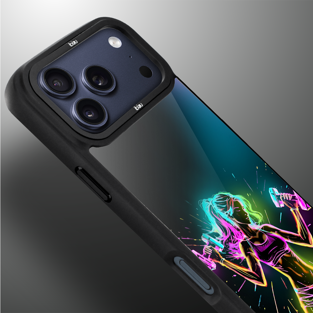 Etui do iPhone 17 Pro Max IBIZU DropGuard Matt z MagSafe, #ElectroMove, Wibracja fitness ip 17 pro-3