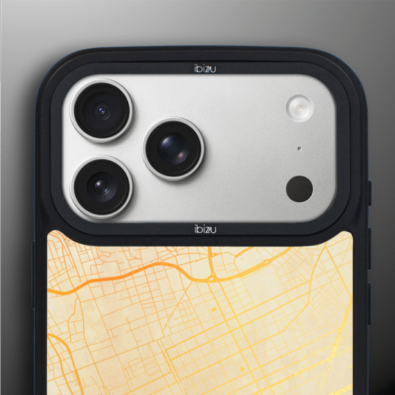 Etui do iPhone 17 Pro Max IBIZU DropGuard Matt z MagSafe, Mapy Świata, Barcelona ip 17 pro