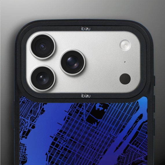 Etui do iPhone 17 Pro Max IBIZU DropGuard Matt z MagSafe, Mapy Świata, New York ip 17 pro