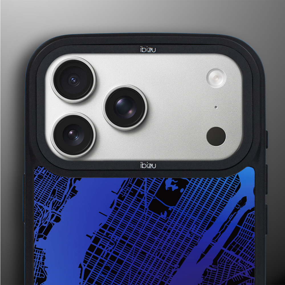 Etui do iPhone 17 Pro Max IBIZU DropGuard Matt z MagSafe, Mapy Świata, New York ip 17 pro
