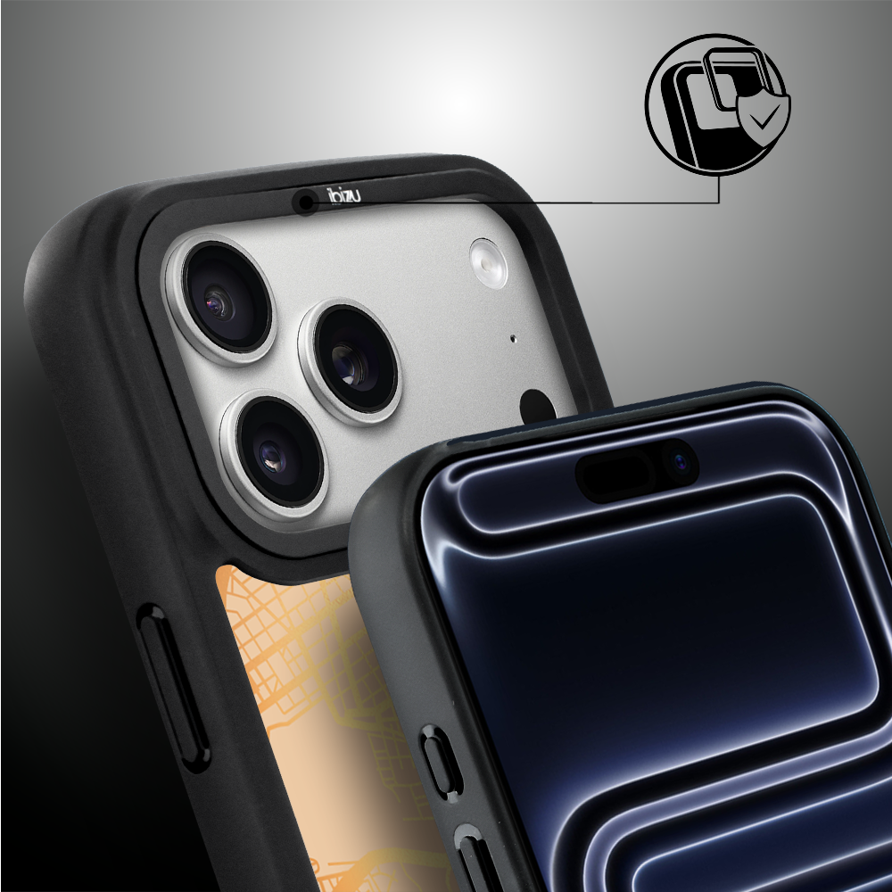 Etui do iPhone 17 Pro Max IBIZU DropGuard Matt z MagSafe, Mapy Świata, Rome ip 17 pro-2