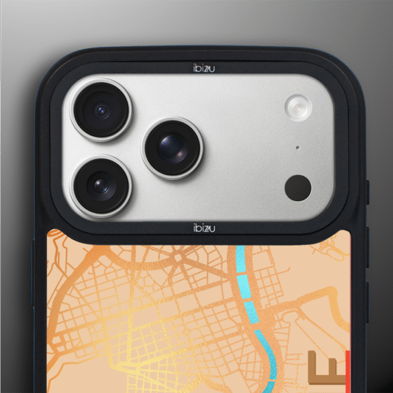 Etui do iPhone 17 Pro Max IBIZU DropGuard Matt z MagSafe, Mapy Świata, Rome ip 17 pro