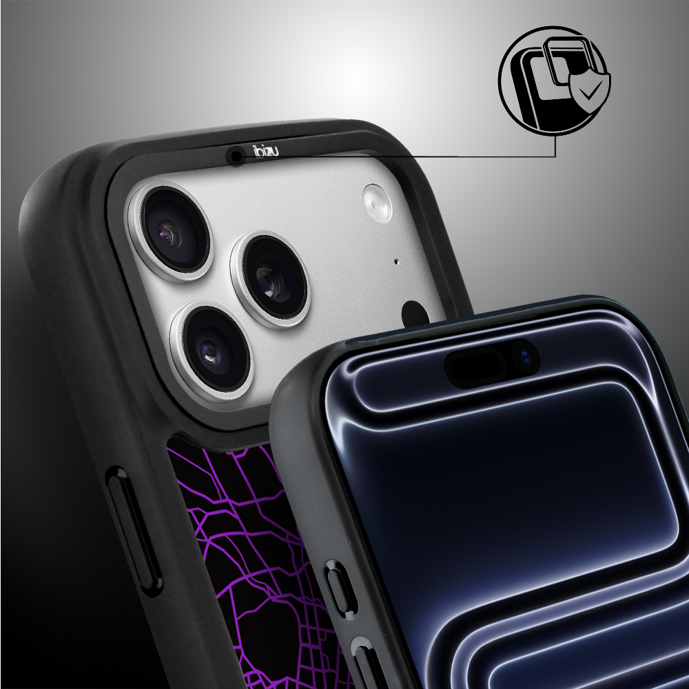 Etui do iPhone 17 Pro Max IBIZU DropGuard Matt z MagSafe, Mapy Świata, Tokyo ip 17 pro-2
