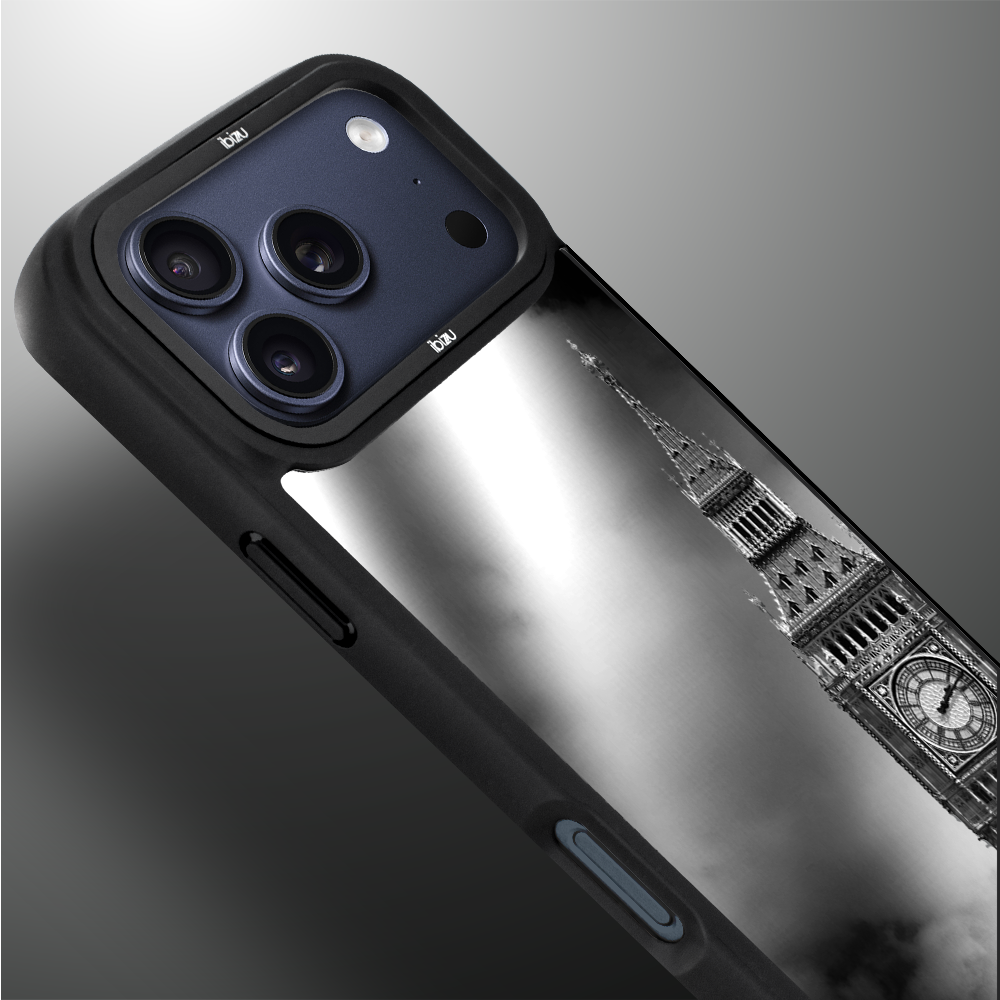 Etui do iPhone 17 Pro Max IBIZU DropGuard Matt z MagSafe, Noir City, Big Ben ip 17 pro-3