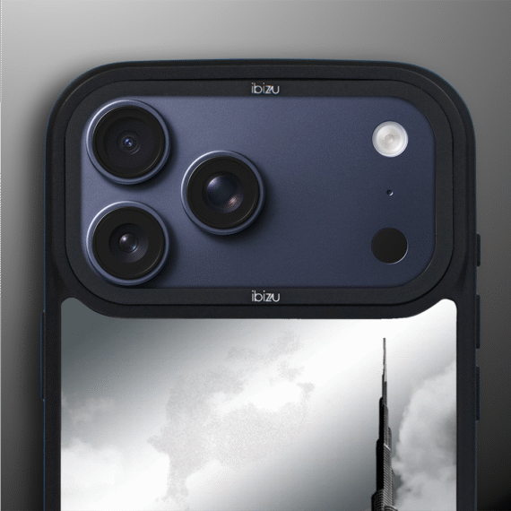 Etui do iPhone 17 Pro Max IBIZU DropGuard Matt z MagSafe, Noir City, Burj Khalifa ip 17 pro