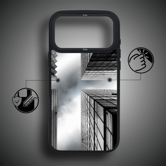 Etui do iPhone 17 Pro Max IBIZU DropGuard Matt z MagSafe, Noir City, Drapacze Chmur Etui do iPhone 17 Pro Max, IBIZU DropGuard Ultra z MagSafe, Noir City, Drapacze Chmur ip 17 pro-5