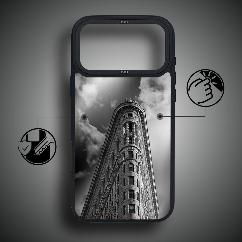 Etui do iPhone 17 Pro Max IBIZU DropGuard Matt z MagSafe, Noir City, Flatiron ip 17 pro-5