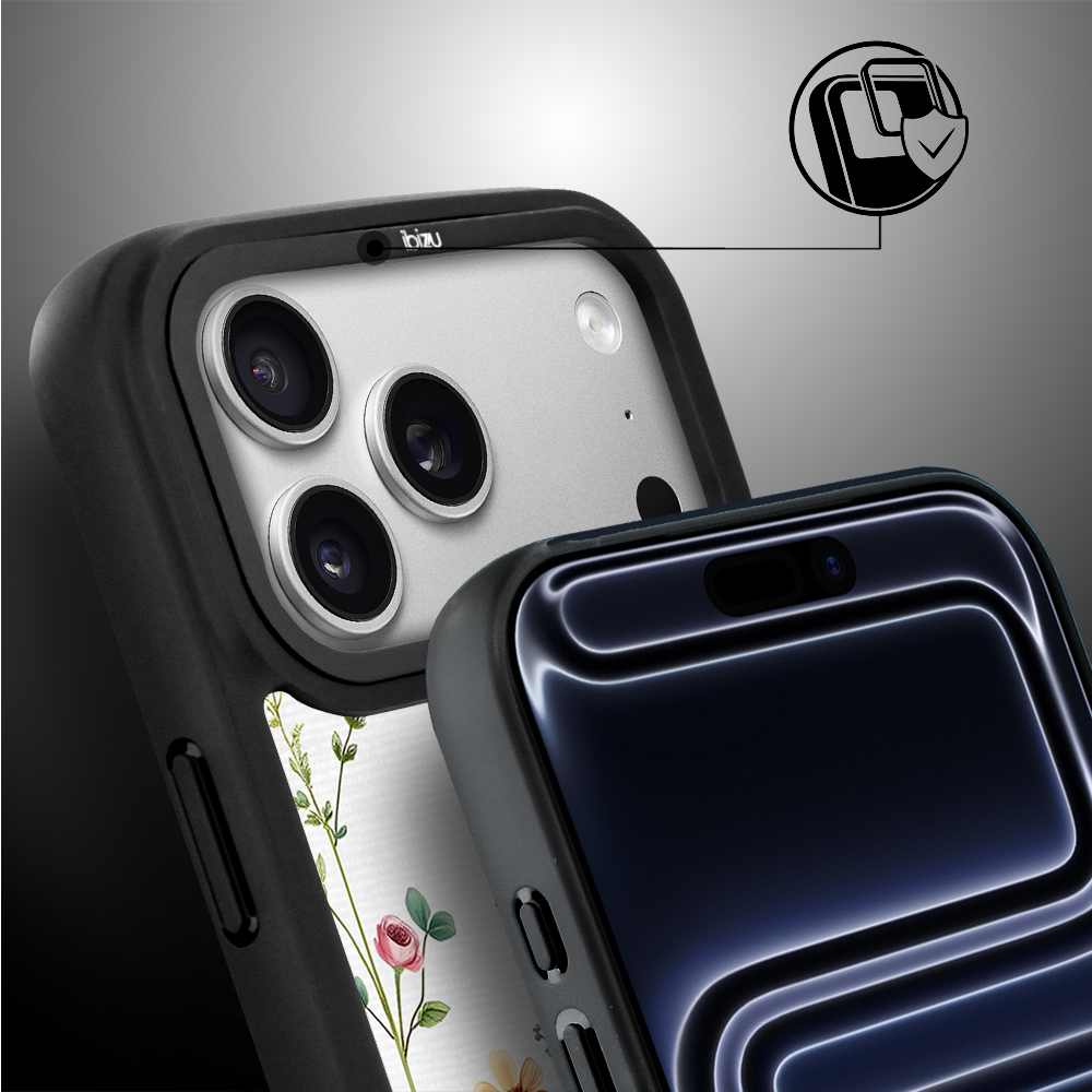 Etui do iPhone 17 Pro Max IBIZU DropGuard Matt z MagSafe, Pastel Bloom, Letni Bukiet ip 17 pro-2