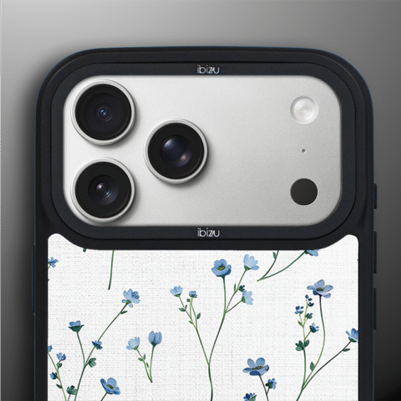 Etui do iPhone 17 Pro Max IBIZU DropGuard Matt z MagSafe, Pastel Bloom, Niebieski sen ip 17 pro