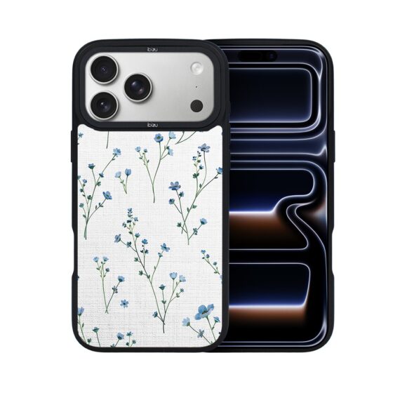 Etui do iPhone 17 Pro Max IBIZU DropGuard Matt z MagSafe, Pastel Bloom, Niebieski sen ip 17 pro-7