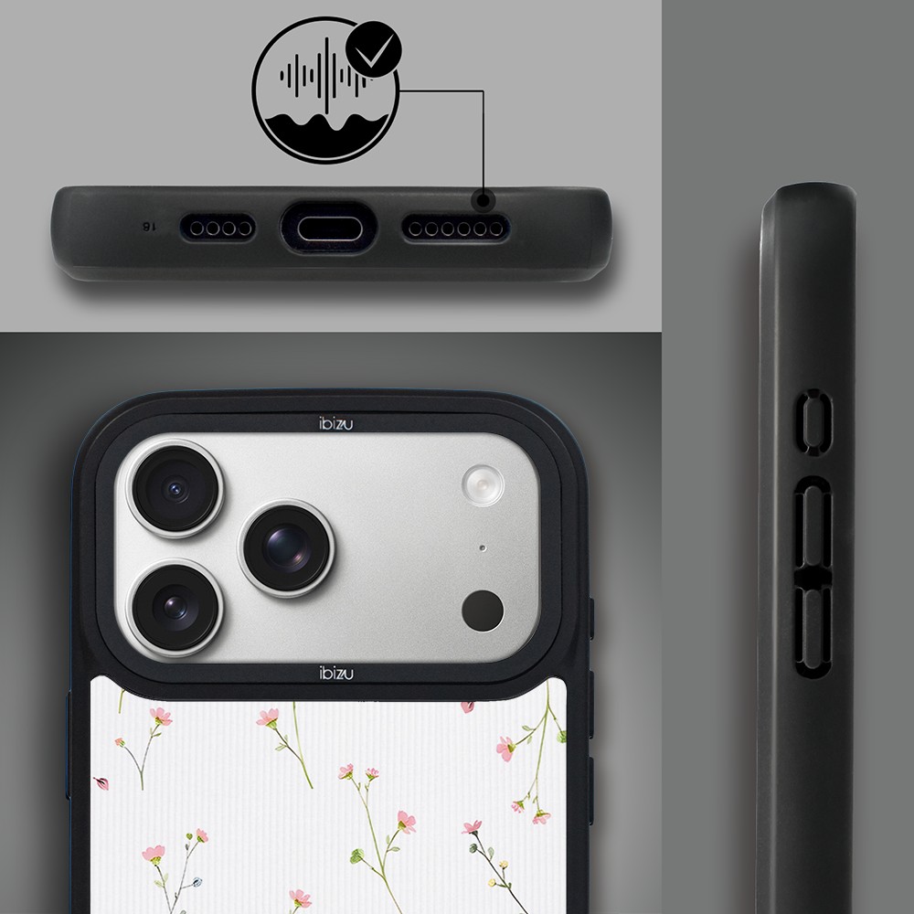 Etui do iPhone 17 Pro Max IBIZU DropGuard Matt z MagSafe, Pastel Bloom, Polna fantazja ip 17 pro-1