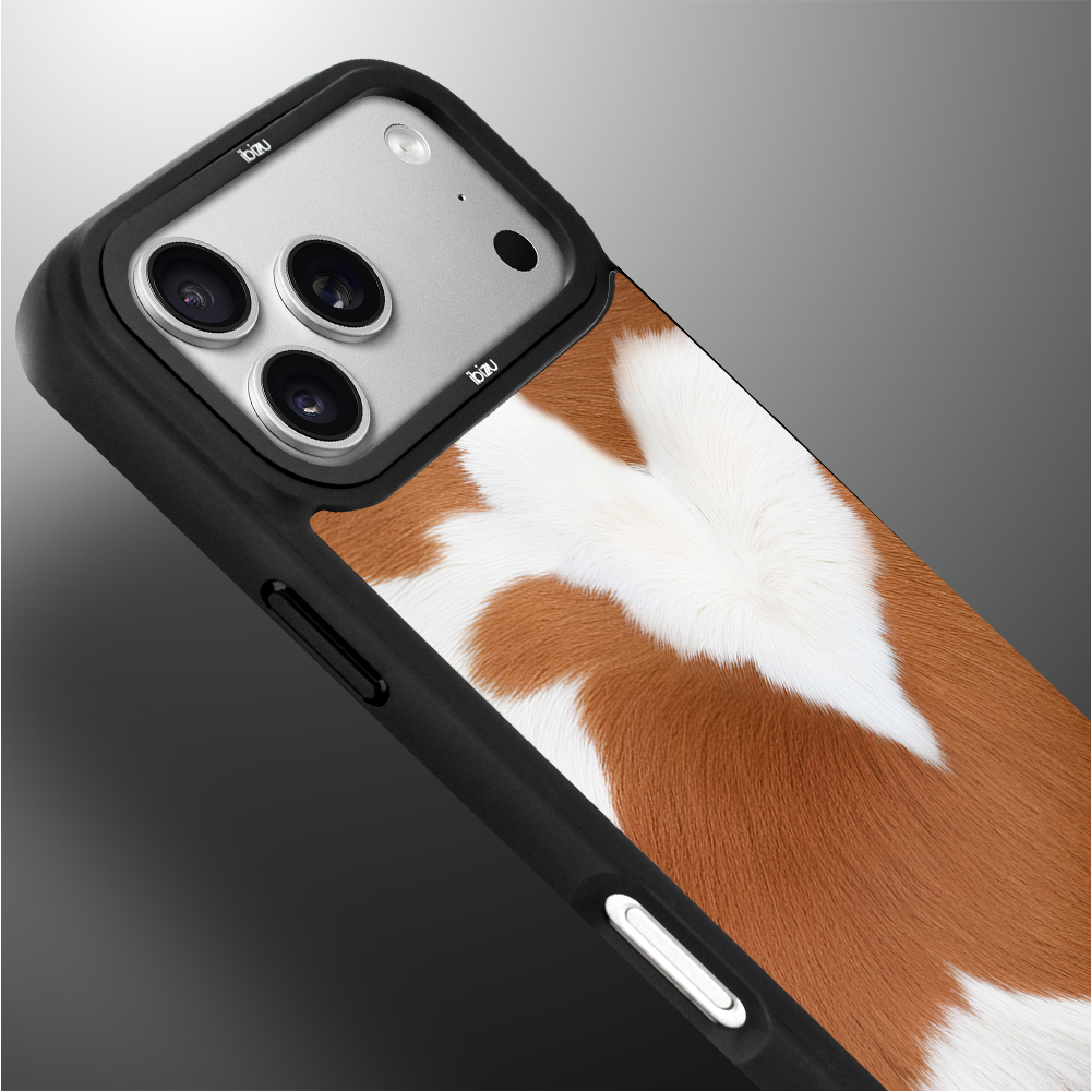 Etui do iPhone 17 Pro Max IBIZU DropGuard Matt z MagSafe, Zew Natury, Alpejska krowa ip 17 pro-4