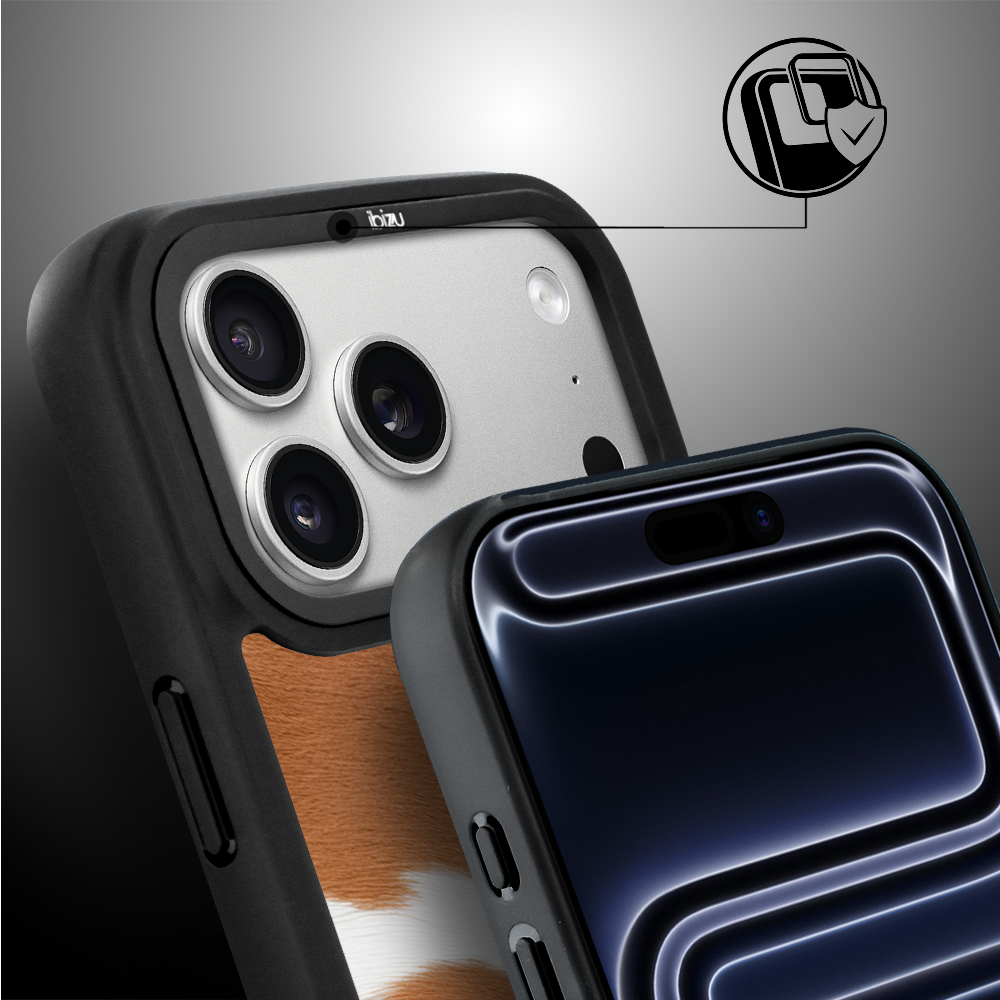 Etui do iPhone 17 Pro Max IBIZU DropGuard Matt z MagSafe, Zew Natury, Alpejska krowa ip 17 pro-5