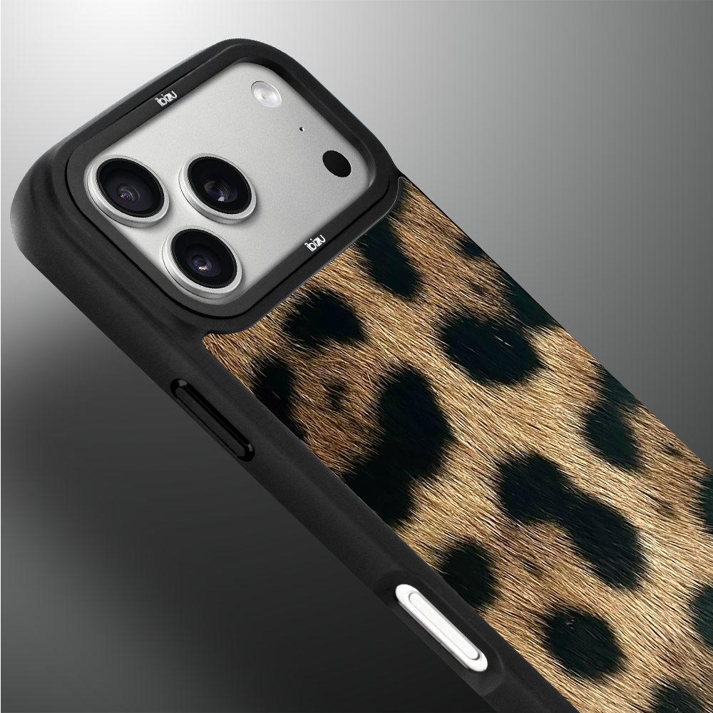 Etui do iPhone 17 Pro Max IBIZU DropGuard Matt z MagSafe, Zew Natury, Lampart ip 17 pro-4