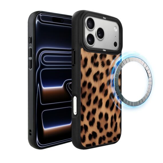 Etui do iPhone 17 Pro Max IBIZU DropGuard Matt z MagSafe, Zew Natury, Pantera ip 17 pro-1