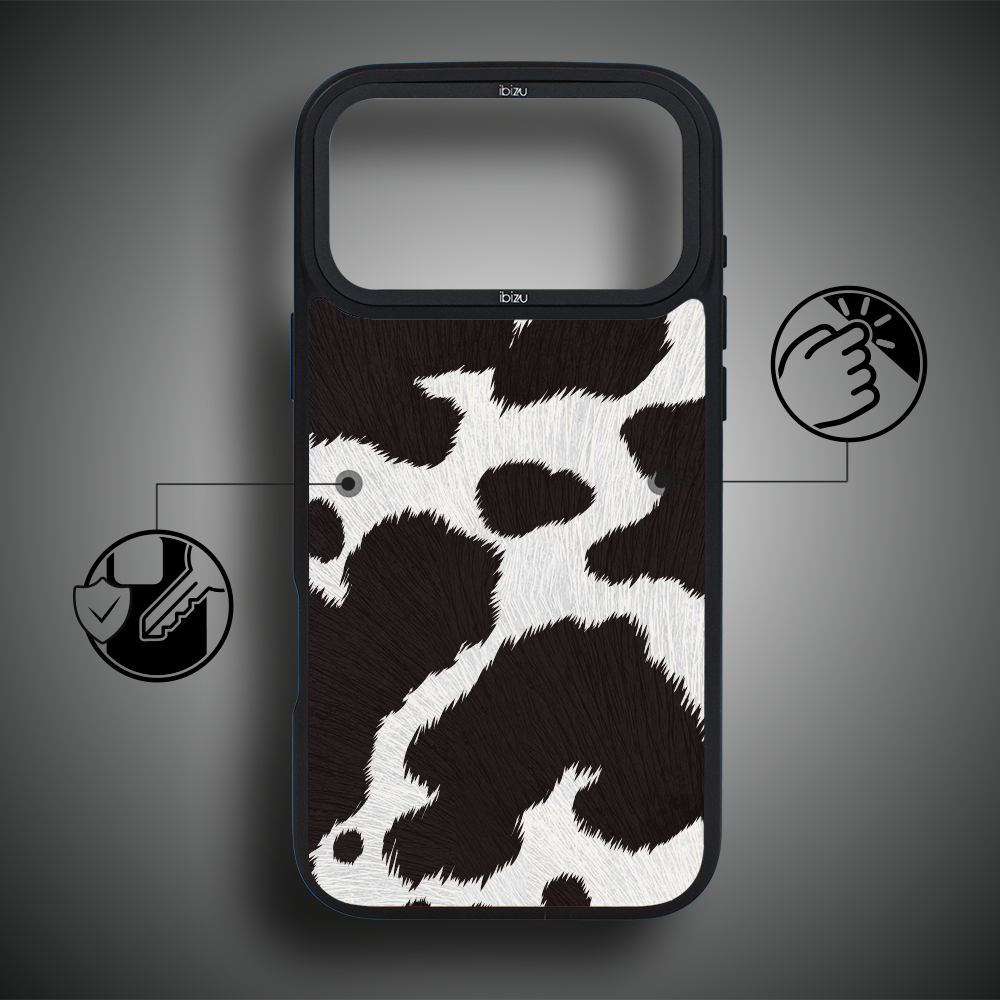 Etui do iPhone 17 Pro Max IBIZU DropGuard Matt z MagSafe, Zew Natury, Polska Krowa ip 17 pro-2