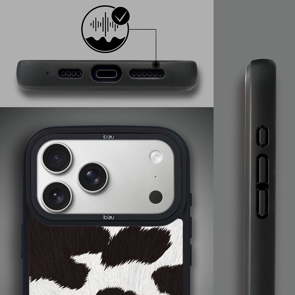 Etui do iPhone 17 Pro Max IBIZU DropGuard Matt z MagSafe, Zew Natury, Polska Krowa ip 17 pro-6