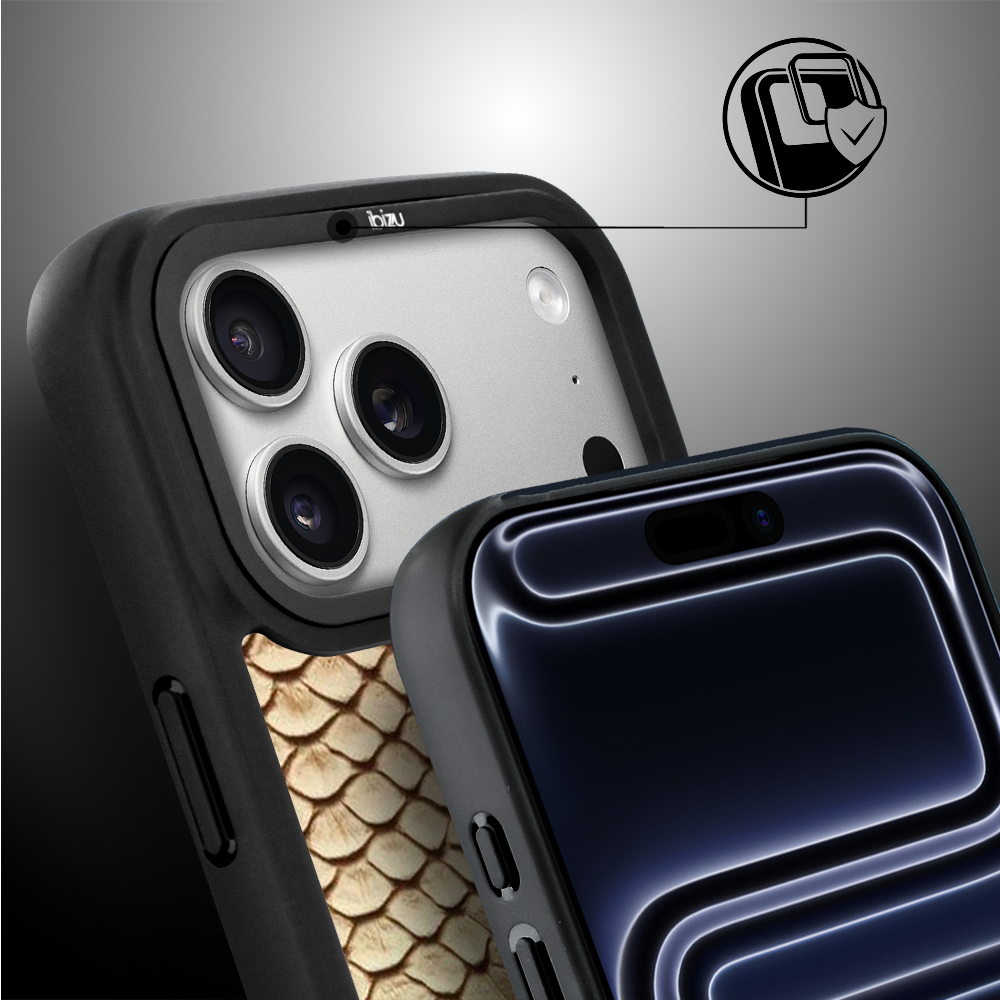 Etui do iPhone 17 Pro Max IBIZU DropGuard Matt z MagSafe, Zew Natury, Wąż ip 17 pro-5
