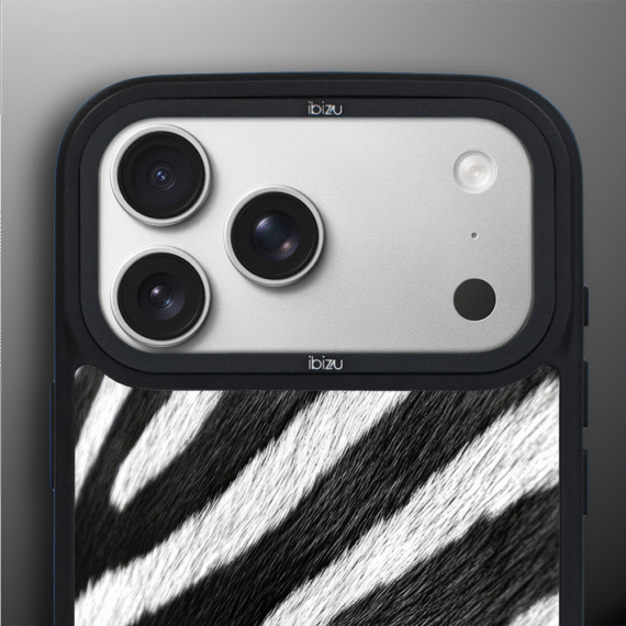 Etui do iPhone 17 Pro Max IBIZU DropGuard Matt z MagSafe, Zew Natury, Zebra ip 17 pro