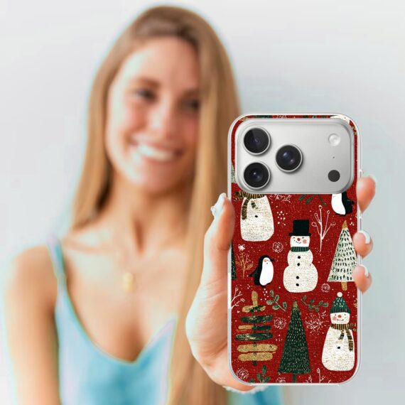 Etui do iPhone 17 Pro Max z MagSafe, Przytulne święta, Rustykalna świąteczna kraina 17 Pro i Pro Max-4