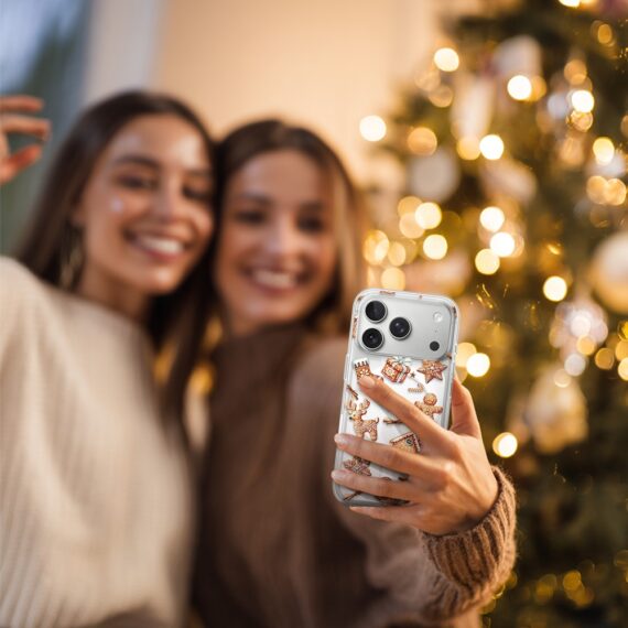 Etui do iPhone 17 Pro Max z MagSafe, magia pierniczków, przeźroczyste6