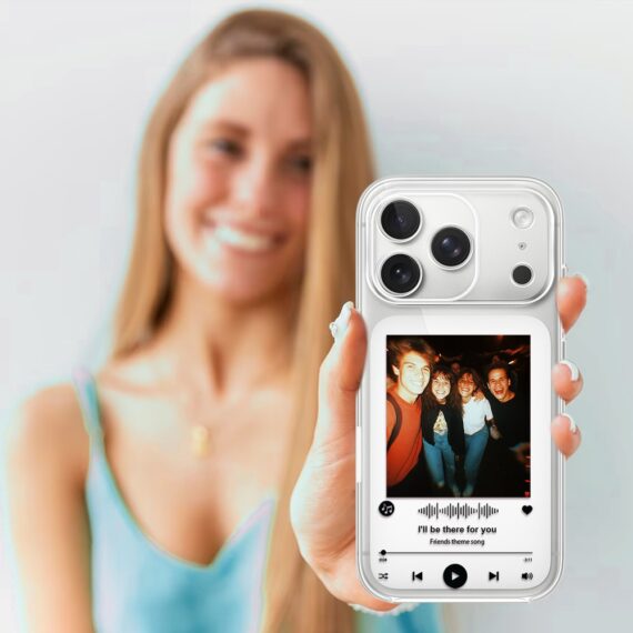 Etui do iPhone 17 Pro i Max , z własnym zdjęciem, upominek, przeźroczyste (1)