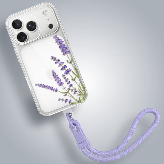 Etui do iPhone 17 Pro, lawenda, przeźroczyste (1)
