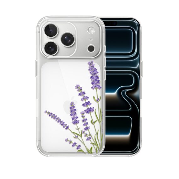 Etui do iPhone 17 Pro, lawenda, przeźroczyste (3)